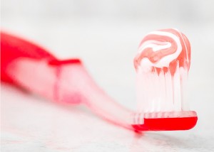 toothpaste with flouride